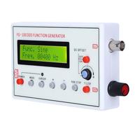 FG-100 DDS Generatore di funzione Frequenza sinusoidale 1 Hz-500 KHz Contatore sorgente segnale, generatore di segnale generatore di laboratorio, accessori generatore di segnale programmabile, default