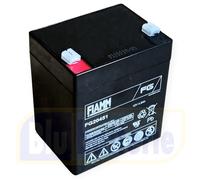 FG20451 FIAMM Batteria AGM ermetica al piombo 12V 4,5 Ah 5 Ah Faston 4,8 mm
