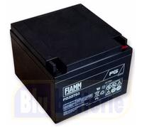 FG22703 Batteria FIAMM AGM ermetica ricaricabile piombo 12V 27Ah Flag D. 5,5mm