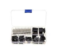 FGAHVZZY 310pcs Wire Cable Jumper Male/Female Pin Connectors PCB Headers Housing Terminals & Color Flat Ribbon IDC Cable Kit