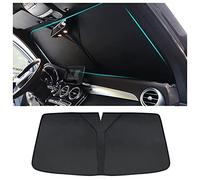 FGAITH Auto Parasole Parabrezza Anteriore per Skoda Octavia 2015-2023, Contro i Raggi UV Pieghevole Riflettente Portabile Anteriore Copertura Parabrezza Protettore,A-Black