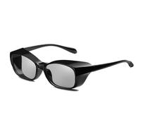 FGAQLUK Occhiali Anti-Allergia al Polline, Occhiali da Sole Polarizzati, Occhiali Antiappannamento Luce Anti-Blu, Protezione Tridimensionale, Adatti A Persone con Occhi Sensibili(Color:Black 2)