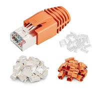 FGB 10 Gbps RJ45 maschio CAT 7 CAT 6A, 20 connettori di rete, pass-through e schermato, cavo Lan maschio per cavo di posa AWG23 POE