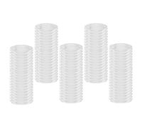 FGDTREE 100pcs Portamonete 40mm Argento Caso Contenitore Scatola di Immagazzinaggio Organizer per la Raccolta Fornitura Scatole di Monete