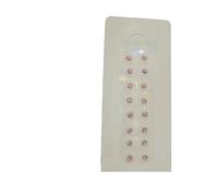 FGDTREE 20Pcs Monouso Orecchio Adesivo Agopunture Cura Perline Orecchie Auricolari Adesivo Massaggiatore Moda Orecchio Punto Adesivi Monouso Orecchio Adesivo Auricolare Orecchio Adesivo Massaggiatore