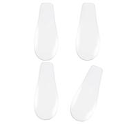 FGDTREE 4 paia di cuscinetti per caviglia in gel adesivo per sci snowboard traspirante poliestere caviglia protezioni manica per lesioni basket guardia
