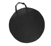 FGDTREE Borsa portatile per ruote di biciclette di forma rotonda con manico largo per bici da strada bici da strada borsa per il trasporto della ruota dell'ingranaggio della gomma Custodia protettiva