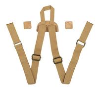 FGDTREE Cinghie di spalla regolabili Zaino Borse Cinghie di ricambio Zaino Scuola Strap Accessori Parti Cinturino in Vera Pelle, cachi, One Size