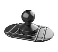 FGDTREE Clip adesiva per smartphone con testa a sfera da 17 mm, supporto per telefono da auto, include 2 basi forti, supporto per telefono adesivo forte