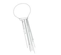 FGDTREE Collana unica con perle convertibili a strati con nappe, funziona anche come spilla, elegante gioiello a doppio scopo, elegante gioiello a doppio scopo