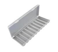 FGDTREE Scatola per batterie resistente al fuoco Design compatto resistente agli urti per attrezzature da esterno (118 Chars) Scatola organizer per batterie