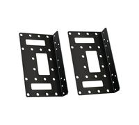 FGDTREE Staffa di montaggio per alloggiamento per disco rigido in metallo da 2,5"/3,5" per PC Computer Supporto per montaggio su disco rigido Supporto di espansione Telaio in acciaio Staffa di