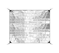 FGDTREE Stuoia di terra esterna Doppio Lato Pellicola di Alluminio Impermeabile Foil Sonno Tenda Pad per Outdoor Campeggio Escursionismo Stuoia di terra esterna