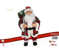 Fgf Babbo Natale Rosso Con Sacco Luminoso Cm 80 Fgf1180