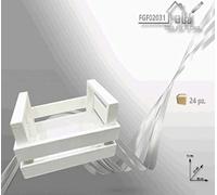 FGF IMPORT EXPORT Cassetta Legno Bianco 20x13x11 02031, Come da Foto