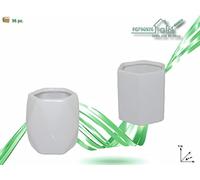 FGF IMPORT EXPORT L.Ceramica VASETTO 8x8x9cm 96926, Come da Foto