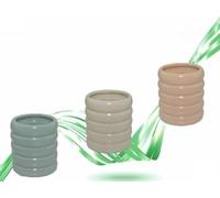 FGF IMPORT EXPORT L.Riga Larga Vaso 8x8x9cm 96896, Come da Foto