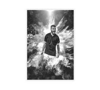 FGFGH Poster su tela di Daniele De Rossi calcistico, senza cornice, 30 x 45 cm