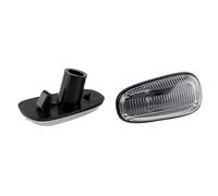 FGGHDR Car Laterale Indicatore Alloggiamento Posizione Laterali Degli Indicatori Direzione Per Opel Per Zafira 1999-2005 Per Astra 1998-2009 Per Cadillac STS 05-11(Smoke lens No bulb)