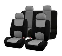 FGGHDR Coprisedili per Auto Set Completo Accessori Universali Protezioni per Car-Styling Grigio/Nero Copri Sedile Auto