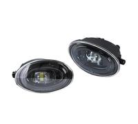 FGGHDR Gruppo Fari Auto 1 Paio Di Luci Diurne A LED Angel Eyes Bianche Antinebbia Per Accord Per Jazz Per Fit Per Civic 2008 2009 2010 2011 2012 2013 2014 2015 Fari Delle(LED Fog Lamp A)