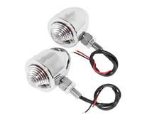 FGGHDR Indicatori Direzione Per Fari Fendinebbia Universali Per Moto Con Supporto Per Supporti Per Suzuki Fari Anteriori Moto(Turn Signal lights B)