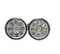 FGHDSSA Gruppo fendinebbia auto Per Nissan Per QASHQAI J11 Per ROGUE 2015 2016 2017 Copertura Cromata Per Fendinebbia Griglia Cornice Fendinebbia Fendinebbia A LED(LED Fog)