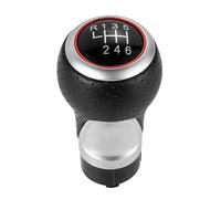 FGHDSSA Leva Pomello Cambio Pomello Cambio 5/6 Velocità Per Auto Per A4 B6 B7 B8 Per A6 S4 8K Per A5 8T Per Q5 8R S 12 Mm(Red R123456)