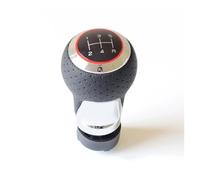 FGHDSSA Leva Pomello Cambio Pomello Cambio Per Auto 5/6 Velocità 12 Mm Per A4 B6 B7 B8 Per A6 S4 8K Per A5 8T Per Q5 8R S(Chrome Red 5RSpeed)