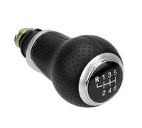 FGHDSSA Leva Pomello Cambio Pomello Cambio Per Auto Per A4 B6 B7 B8 Per A6 S4 8K Per A5 8T Per Q5 8R S 12 Mm 5/6 Velocità(Silver 6 gear)