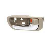 FGHDSSA Maniglie Interne Portiere Auto Sostituzione Per Toyota Per Camry 2002 2003 2006 Maniglia Interna Della Portiera Anteriore O Posteriore Cromata Senza Coperchio Interno(Beige right 1pcs)