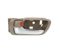 FGHDSSA Maniglie Interne Portiere Auto Sostituzione Per Toyota Per Camry 2002 2003 2006 Maniglia Interna Della Portiera Anteriore O Posteriore Cromata Senza Coperchio Interno(Beige left 1pcs)