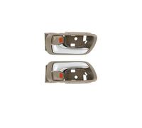 FGHDSSA Maniglie Interne Portiere Auto Sostituzione Per Toyota Per Camry 2002 2003 2006 Maniglia Interna Della Portiera Anteriore O Posteriore Cromata Senza Coperchio Interno(Beige LH and RH 2pcs)