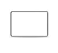 FGHDSSA Per Tesla Per Model 3 Per Y Cornice Protettiva In Silicone Per Il Bordo Del Display Di Controllo Centrale, Protezione Schermo Navigazione Auto Pellicola Protettiva Navigatore(Gray)