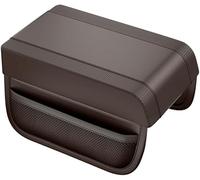 FGHGX Protezione Console Centrale per Porsche Cayenne New Energy Taycan, Poggia Braccio per Auto Cuscino Impermeab Braccioli Copertura per Bracciolo Centrale,Brown