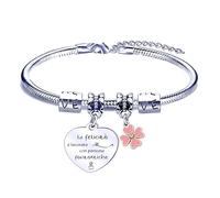 FGHJK Regali Natale 2025 Offerte Bracciale Colleghe Regalo Colleghe Regalo di Amicizia Colleghi Regali per Compleanno Anniversario Laurea Amica (9)