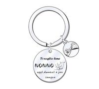 FGHJK Regalo Nonno Portachiavi Uomo Regalo Nonno Compleanno Regali Nonno Compleanno Originali Festa Dei Nonni Regalo Pensione Natale (3)