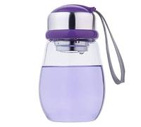 FGHSKIZ Bicchieri d'Acqua Calda, Tazza d'Acqua Il Bicchiere Che trasporta Una Grande Tazza da tè, Una Tazza isolata, Un Set di Tazze d'Acqua for Studenti.(Pink)