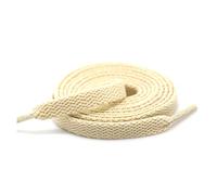 FGHSKIZ Lacci per Scarpe, Lacci Elastici, Lacci for Stivali, 2 Paia Lacci Piatti Spessi Scarpe Larghe Stringhe di Pizzo Lacci for Stivali e Scarpe(Beige,140cm)