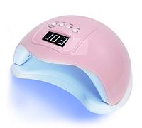 FGHSKIZ Lampada di Unghie, Macchina for la polimerizzazione dello Smalto Gel a LED con Funzione di temporizzazione Intelligente Anni '60, '90, 120, 120