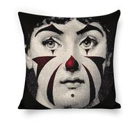 Fgjkt Lina Cavalieri Artificial Linen Throw Pillow Case, Decorative Cushion Cover Square Art Personalized Eye,Only Includes Pillowcase,18"x18"(45X45cm)