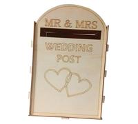 FGJsfhrDTU Cassetta Postale, Cassetta Postale for Decorazioni di Nozze rustiche for Matrimoni for ricevimenti, Feste, Addio al Nubilato (Stile B)(Style a)