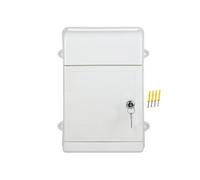 FGJsfhrDTU Cassetta Postale, Pratica Cassetta Postale di Grande capacità for la casa all'aperto (Giallo)(White)