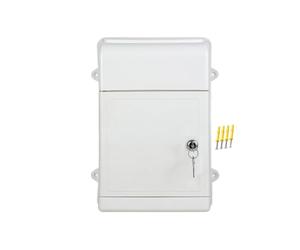 FGJsfhrDTU Cassetta Postale, Pratica Cassetta Postale di Grande capacità for la casa all'aperto (Giallo)(White)