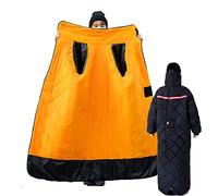 FGJsfhrDTU Vestiti Caldi Invernali Antivento e dalla Testa ai Piedi for s, motocicli Biciclette,Nero,XXL(XL)