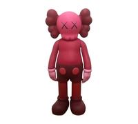 FGJUYLKvchgf Ornamento 37CM XX Eye Bearbrick, statua scultorea decorativa for la vetrina domestica Un oggetto da collezione for gli amanti dei giocattoli(Red)