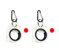 FGJUYLKvchgf Supporto for fascette for cavi Cintura for attrezzi Supporto automatico for fascette for fascette Keeper Light Glow In The Dark si adatta alla maggior parte delle fascette 2 pezzi