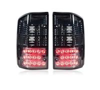 FGKDLDZCZM 1 Paio Di Fanali Posteriori Per Auto Per Nissan Patrol GQ Y60 GR 1987-1997 Nero Rosso Fumé LED Accessori Per Luci Di Stop 26555-05J00 26550-05J00 Fanale posteriore(Black)