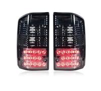 FGKDLDZCZM 1 Paio Di Luci Posteriori Nere E Rosse Per Nissan Patrol GQ Y60 GR 1987-1997 26555-05J00 26550-05J00 LED Lampada Freno Fanale posteriore(Black)