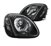 FGKDLDZCZM Copertura Vetro Faro Per Benz Per R170 Per Slk 1996 1997 1998 1999 2000 2001 2002 2003 2004 RS-1385 Set Fari Anteriori Lampade Auto Fari Neri